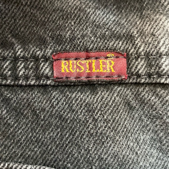 Rustler 32x32 Men’s Gray Straight Fit Jeans - Picture 5 of 7